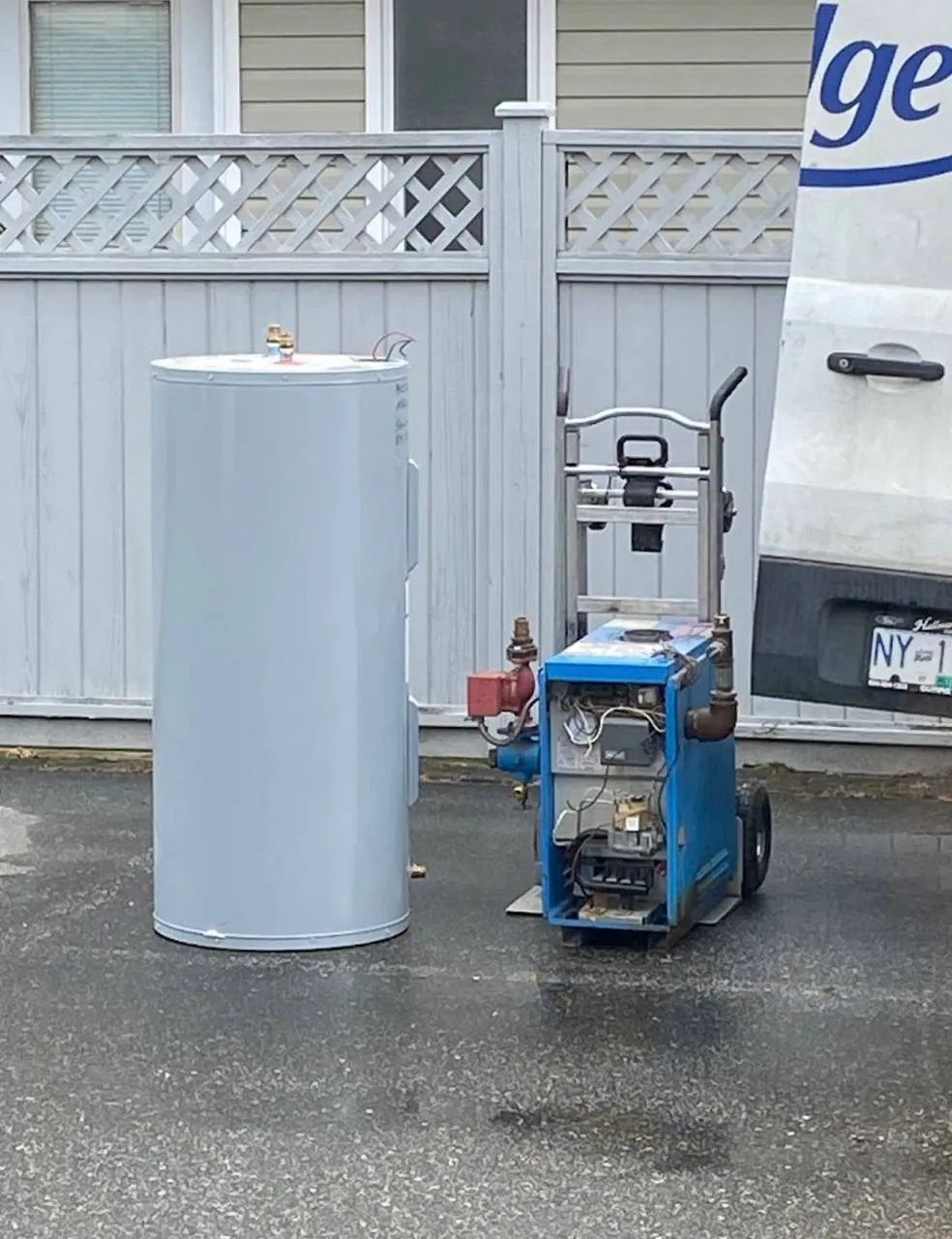 Heating and plumbing project completed near Sunset BC by Budget Heating – photo 1