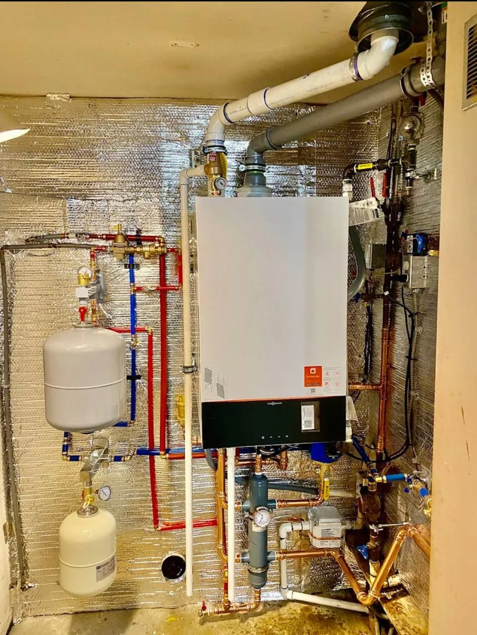 Heating and plumbing project completed near Sunset BC by Budget Heating – photo 2